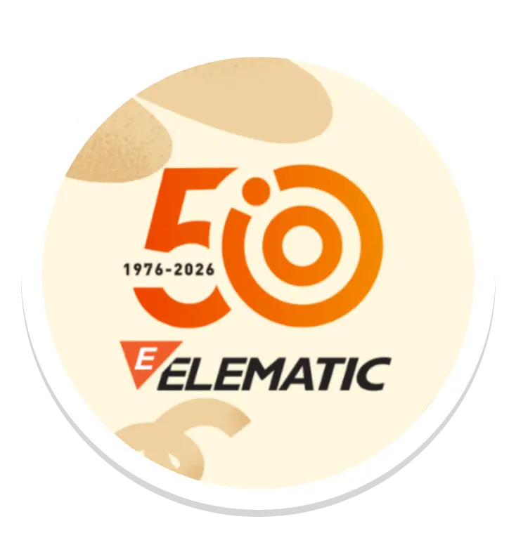 Promotion 50 ans Elematic : Offres spéciales sur le matériel d'installation