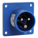 IDE CEE 16A 3p 230VAC IP44 socle de racc. enc. droit