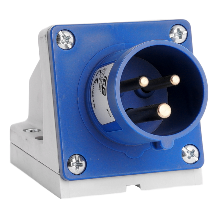 IDE CEE 16A 2p 230VAC IP44 socle de racc. mural