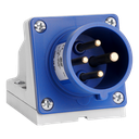 IDE CEE 16A 3p+A 250V IP44 toestelstekker opbouw