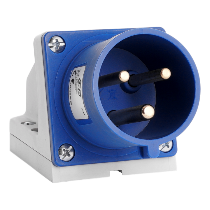 IDE  CEE 32A 2p+A 250V IP44 toestelstekker opbouw