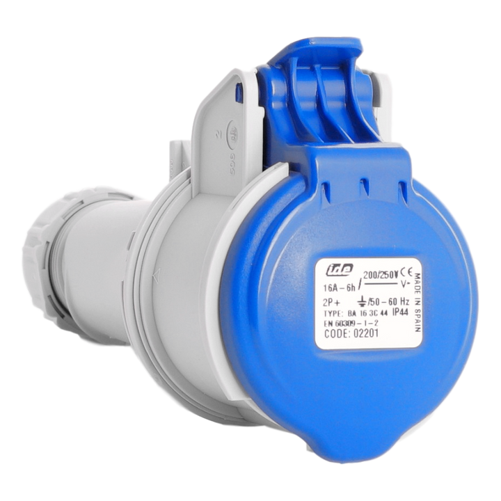 IDE CEE 16A 3p 230VAC IP44 prise mobile