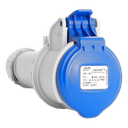 IDE CEE 16A 3p 230VAC IP44 koppelstekker