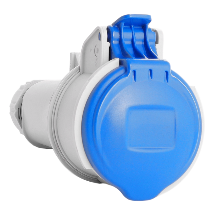 IDE CEE 16A 4p 230VAC IP44 koppelstekker