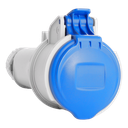 IDE CEE 16A 4p 230VAC IP44 prise mobile