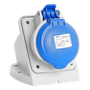 IDE CEE 16A 4p 230VAC IP44 prise murale