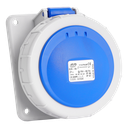 IDE  CEE  32A 2p+T 250V IP67 prise mont. panneau