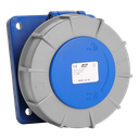 IDE CEE 63A 2P+T 230VAC IP67 stopcont. inbouw schuin