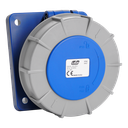 IDE CEE 63A 3P+T 230VAC IP67 stopcont. inbouw schuin