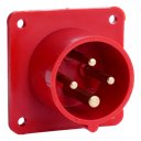 IDE CEE 16A 4p 400VAC IP44 socle de racc. enc. droit