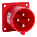 IDE CEE 32A 4p 400VAC IP44 socle de racc. enc. droit