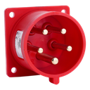 IDE CEE 32A 5p 400VAC IP44 socle de racc. enc. droit