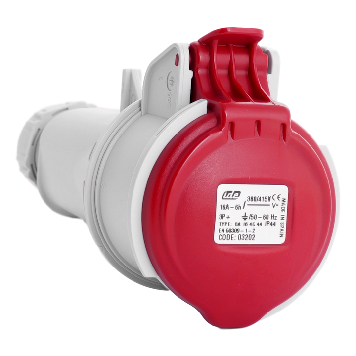 IDE CEE 16A 4p 400VAC IP44 prise mobile