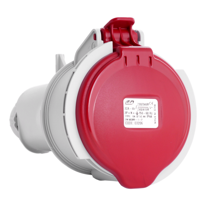 IDE CEE 32A 5p 400VAC IP44 prise mobile