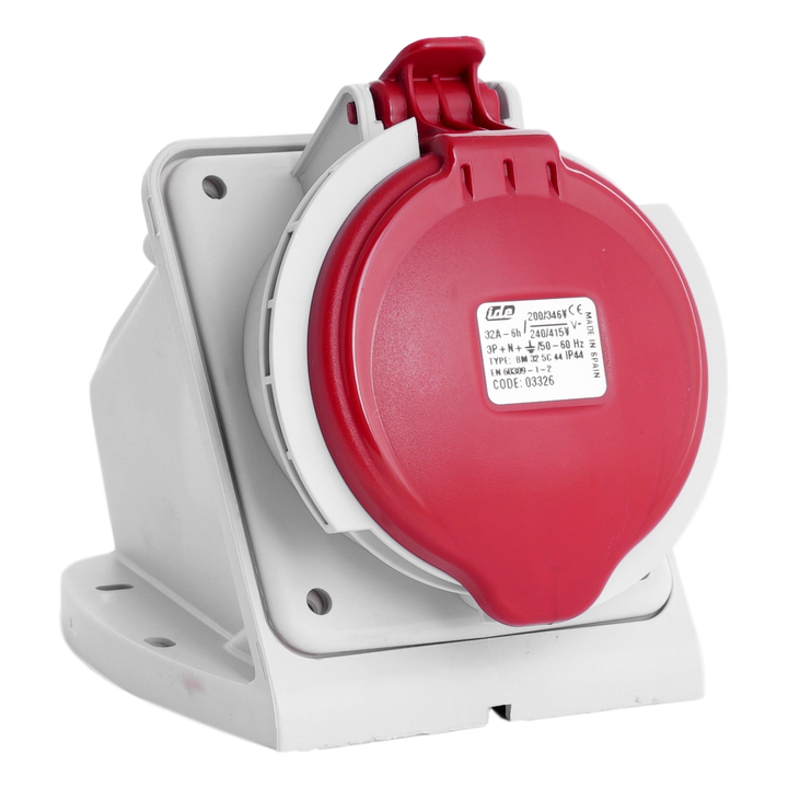 IDE CEE 32A 5p 400VAC IP44 prise murale