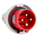 IDE CEE 32A 4p 400VAC IP67 stekker