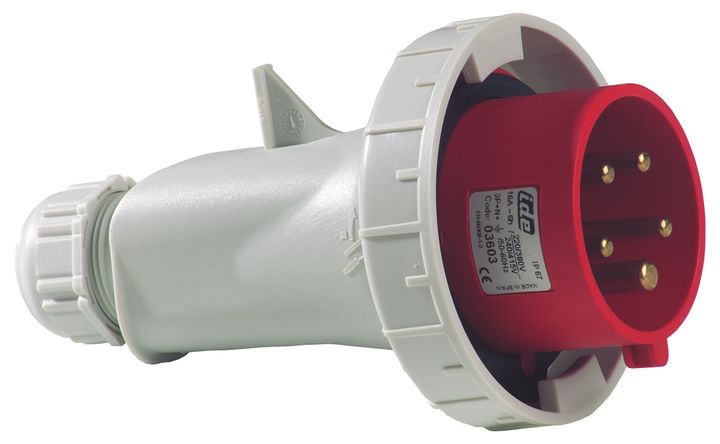 IDE CEE 63A 5p 400VAC IP67 fiche mobile