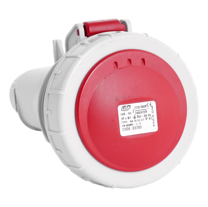 IDE CEE 16A 5p 400VAC IP67 prise mobile