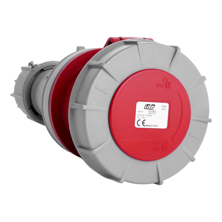 IDE CEE 63A 5p 400VAC IP67 koppelstekker