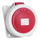 IDE CEE 32A 4p 400 VAC IP67 stopcontact inbouw schuin