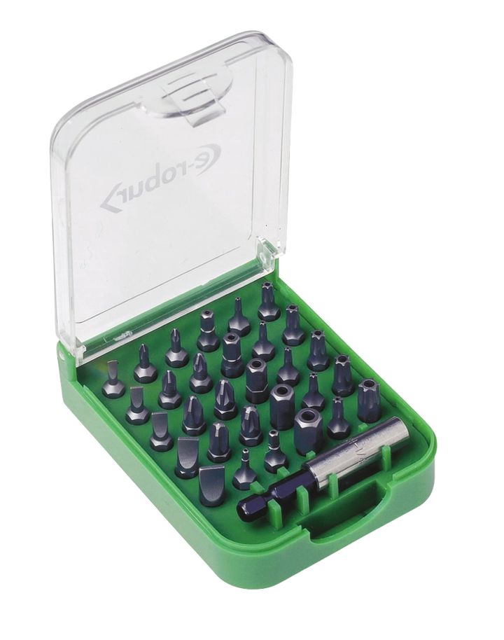 Koffer met bits - set van 31 stuks