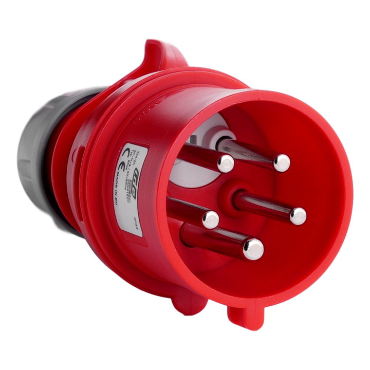 Fase-omkeerstekker IP44 32A 5P 200/415V 6H