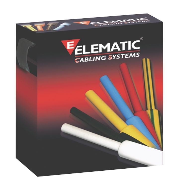 Gaine th. ET100 noire - Pikobox 10m - Ratio 2:1 - 9,5mm