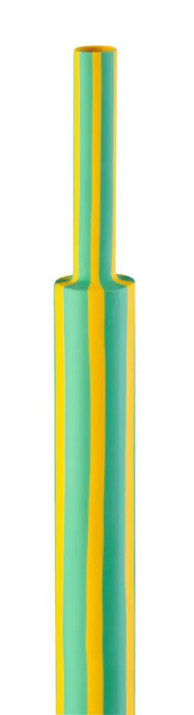 Gaine th. ET100 J/V - boîte 24x1m - Ratio 2:1 - 6,4mm