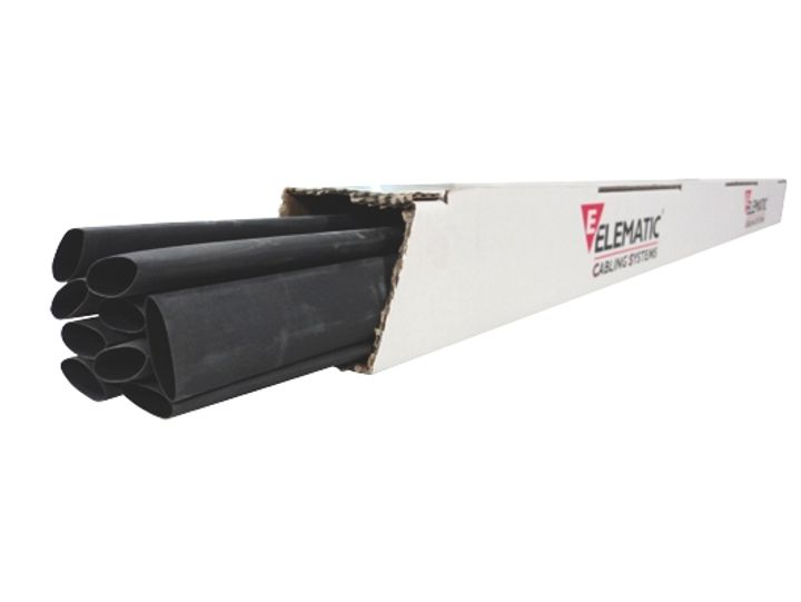 Zelfklev. krimpkous EL301A - doos 20x1m - Ratio 3:1 - 9mm
