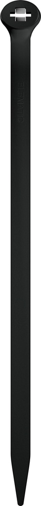 Cable ties with double locking system 2-lock 7.5x220 black