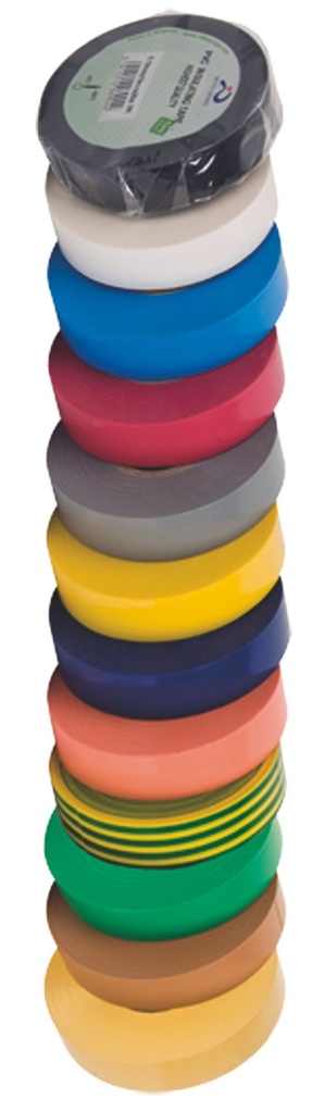 Isoleerband NITTO type 21 0,19mm X 25mm x 20m ZWART