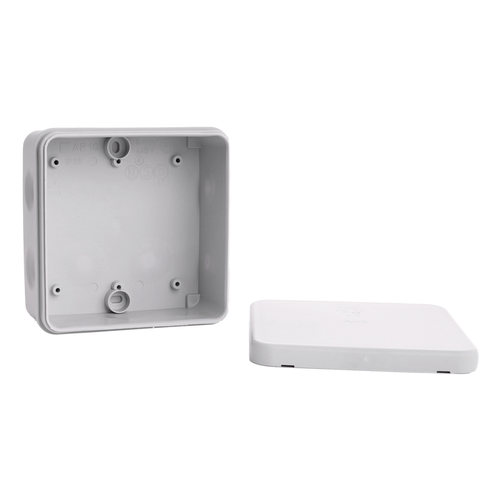 Aftakdoos IP55 2komp. ap10/g 100x100x46.5