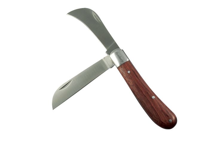Couteau électricien 2 lames long 100 mm