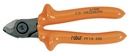 10 mm dia. copper cable cutter,  insulated 1000 V