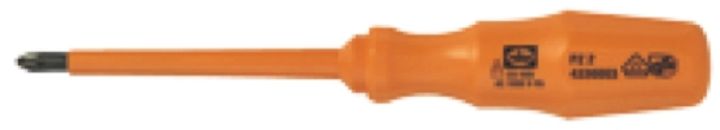 POZIDRIV® screwdriver N 1 x 80 mm, insulated 1000V