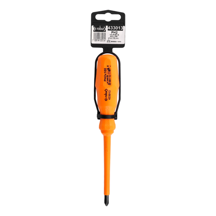 PHILIPS® Screwdriver N 2 x 100 mm, insulated 1000V