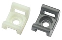 Mounting base for cable tie 9mm x m5 black