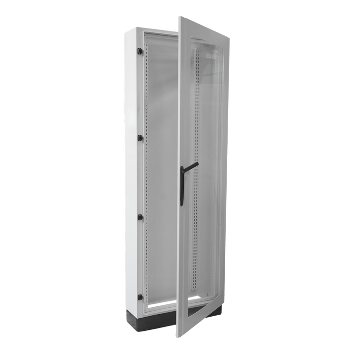 ATL+ metalen vloerkast IP55 211cm transpar. deur