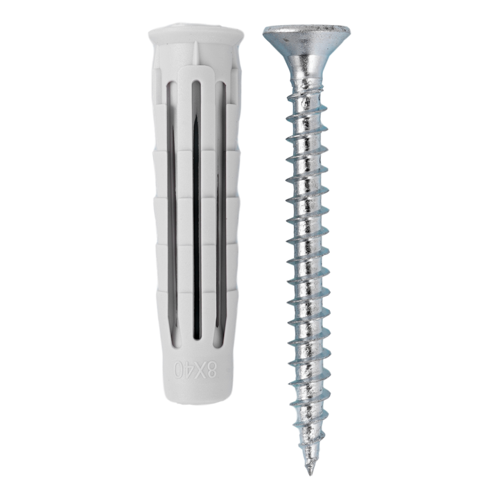 Plug PA 6 T6/VA 8mm x 40mm (1 box=800 pcs)