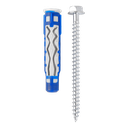 BLUEFIX HS plug 8 x 50mm + hex. screw TORK