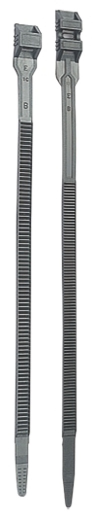 Cable tie 9 x 760 black double head 6457XE