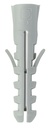 Cheville PA6 E 16mm x 80mm