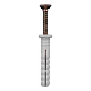Cheville à frapper 8 X 45V UCX