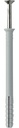 Cheville à frapper tête fraisée 4 X 35 UCX TS