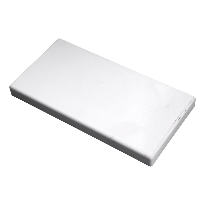 Embout 120x60 blanc RAL9016