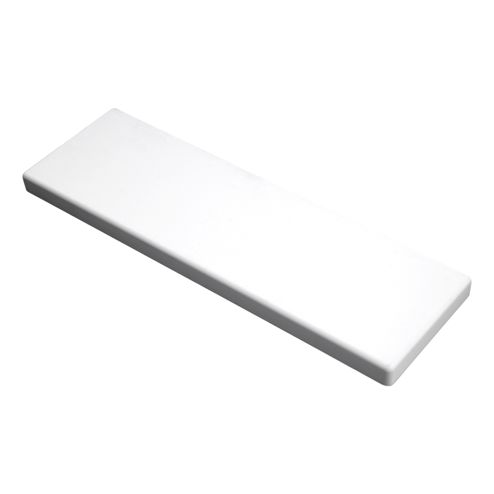 Embout 200x60 blanc RAL9016