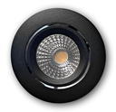 Thin Downlight with Color Switch and Trailing edge driver Black