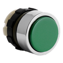 Push button green B&J with chrome ring