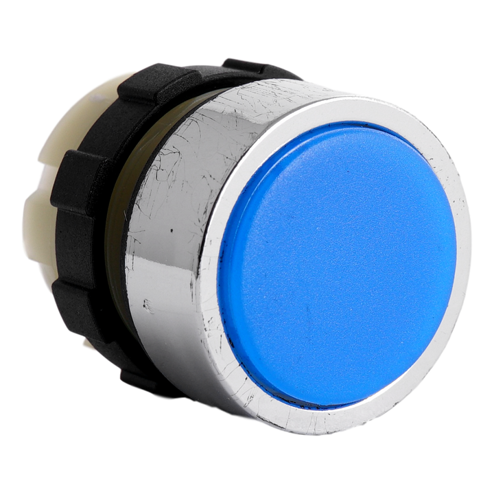 Illuminated push button B&J with chrome ring