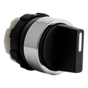 Rotary knob I->0<-II black